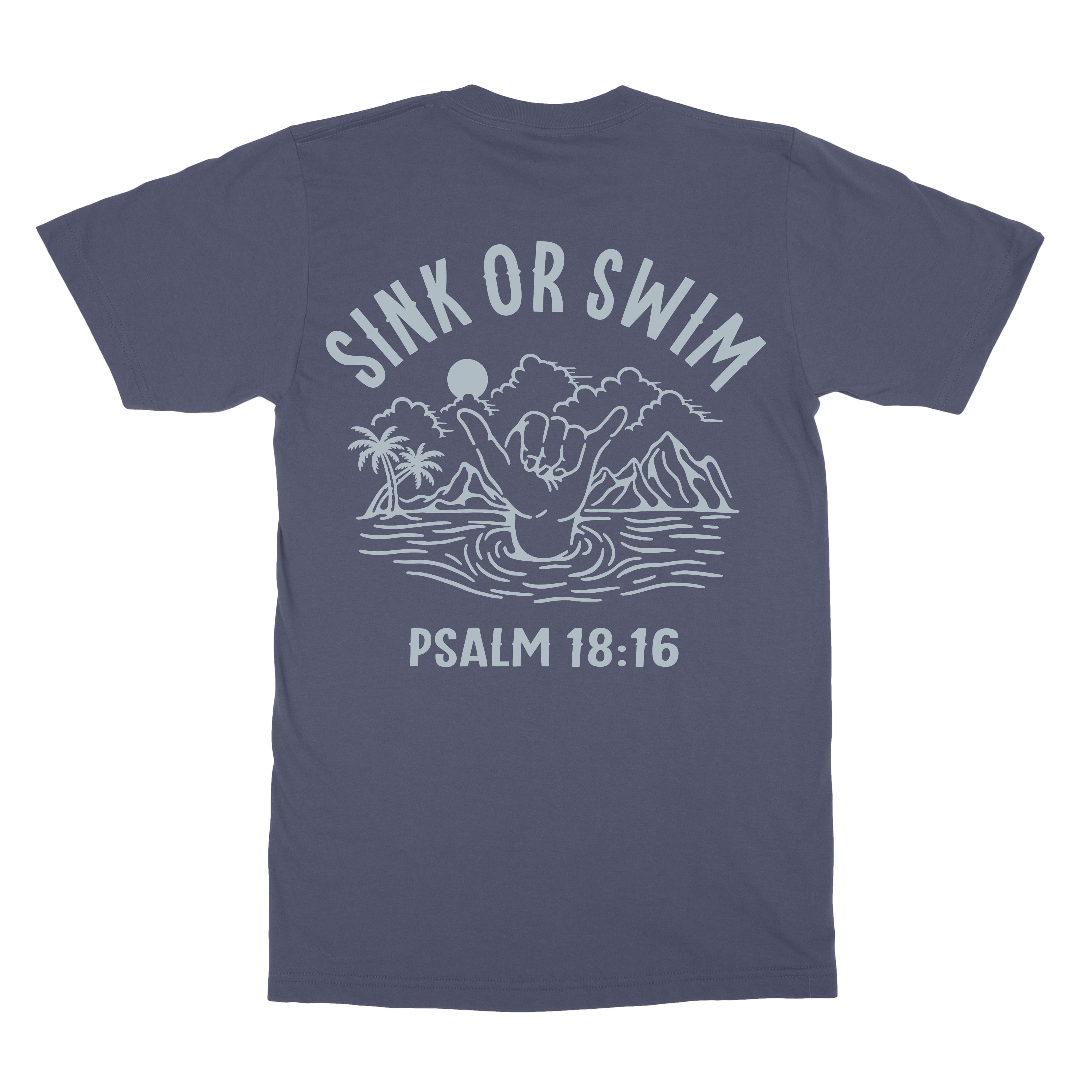 Sink or Swim Tee  - Christian Apparel by FIVE2
