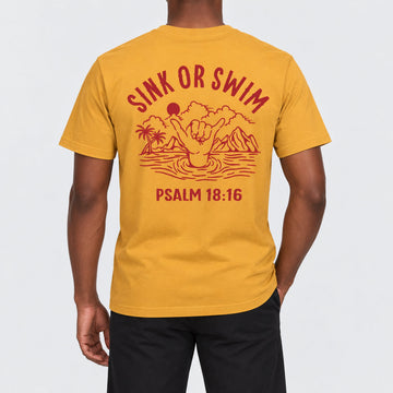 Sink or Swim Tee  - Christian Apparel by FIVE2