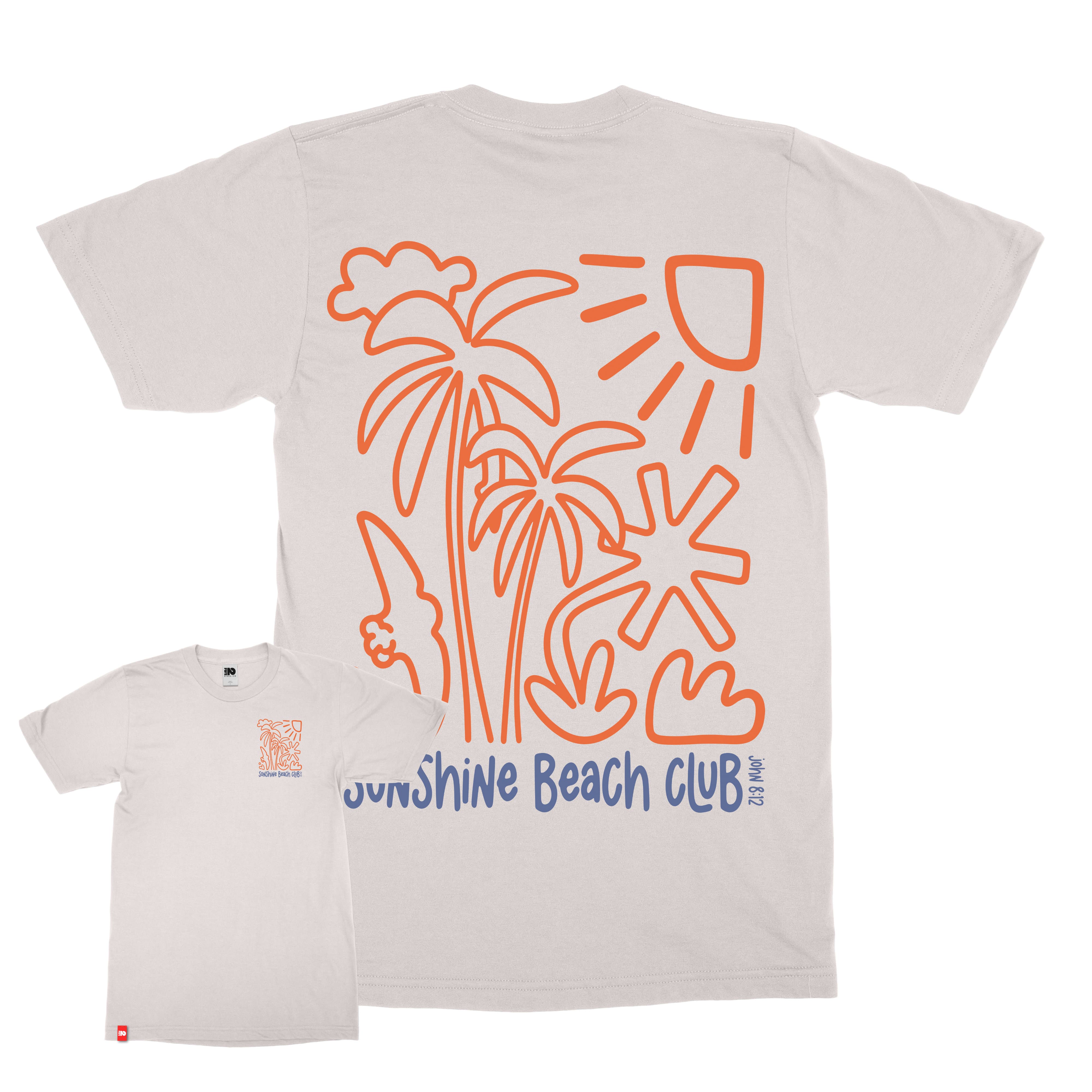 Sonshine Beach Club Tee  - Christian Apparel by FIVE2