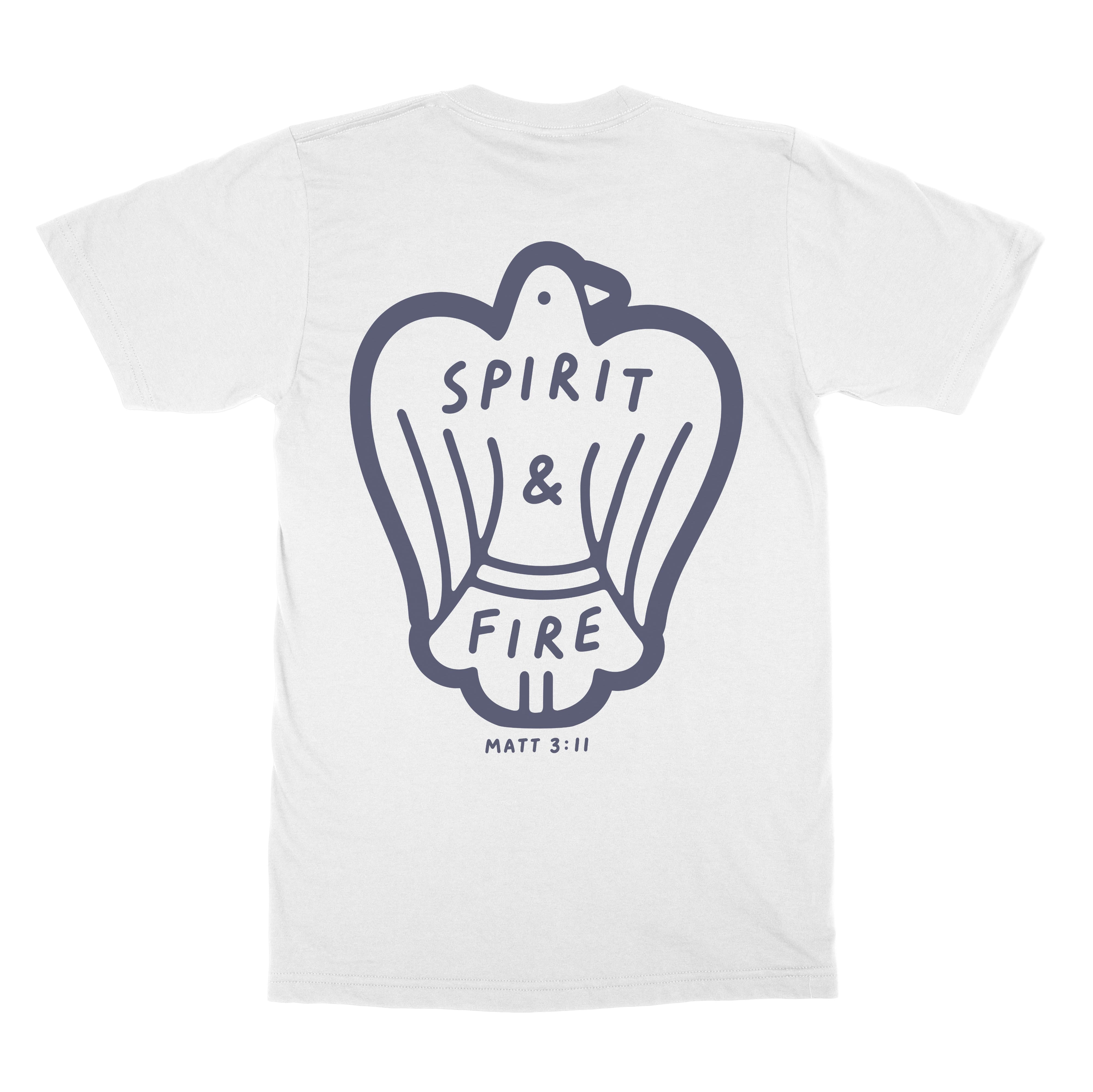 Spirit & Fire Tee  - Christian Apparel by FIVE2