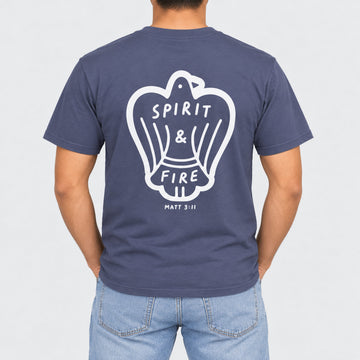 Spirit & Fire Tee  - Christian Apparel by FIVE2