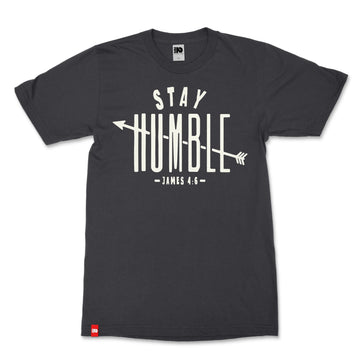 Stay Humble Christian T-shirt image 1 of 4, scripture-inspired James 4:6 product view