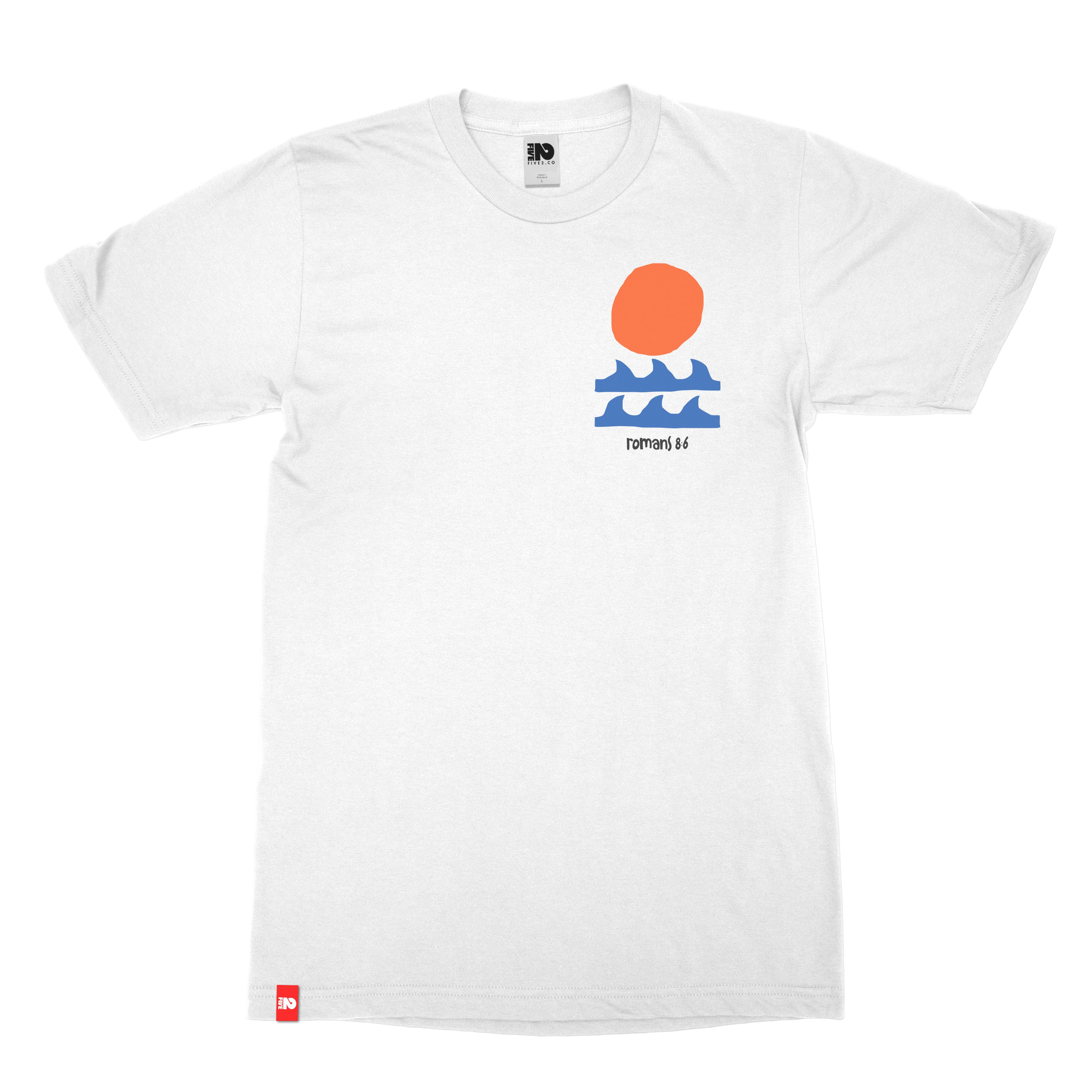 Sun Waves Tee  - Christian Apparel by FIVE2