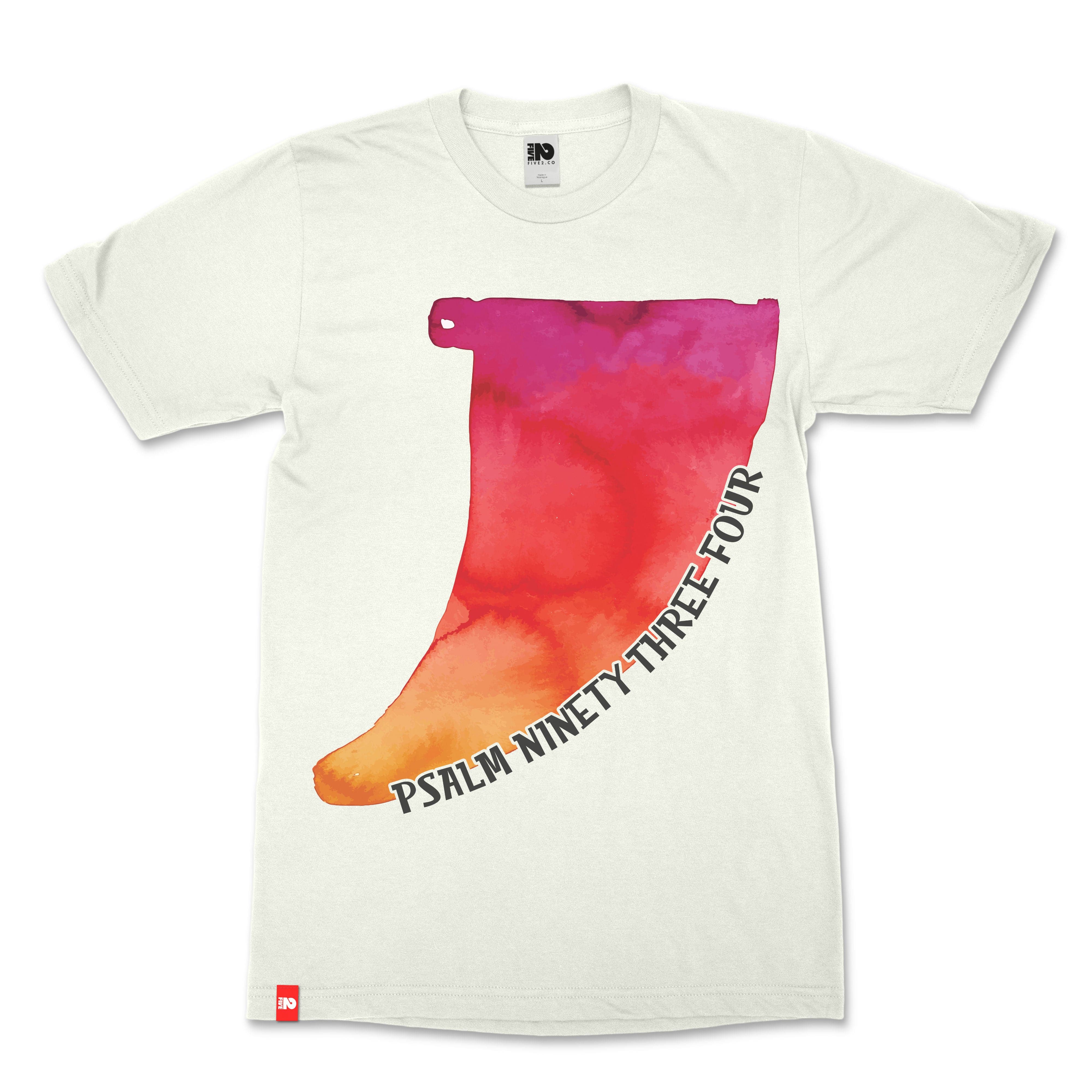 Surf Fin Christian T-Shirt  - Christian Apparel by FIVE2