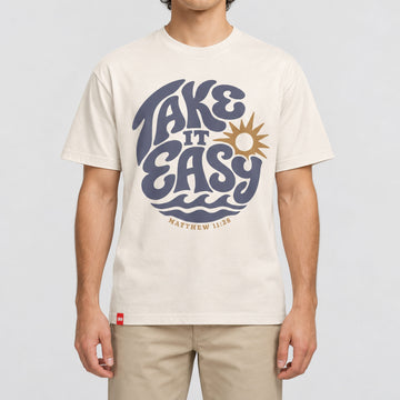 Take It Easy Tee  - Christian Apparel by FIVE2