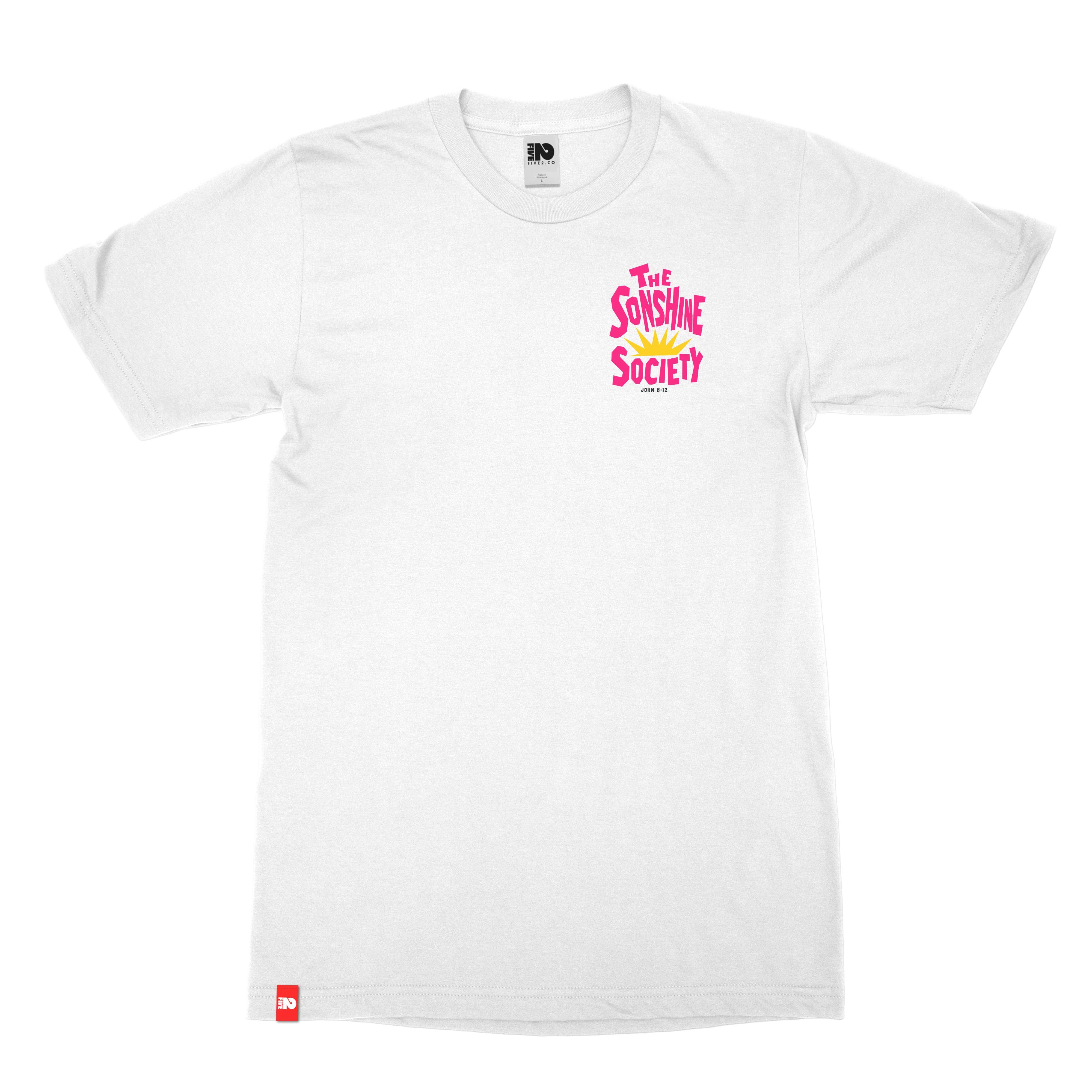 The Sonshine Society Tee image 3 of 5, scripture-inspired FIVE2 apparel
