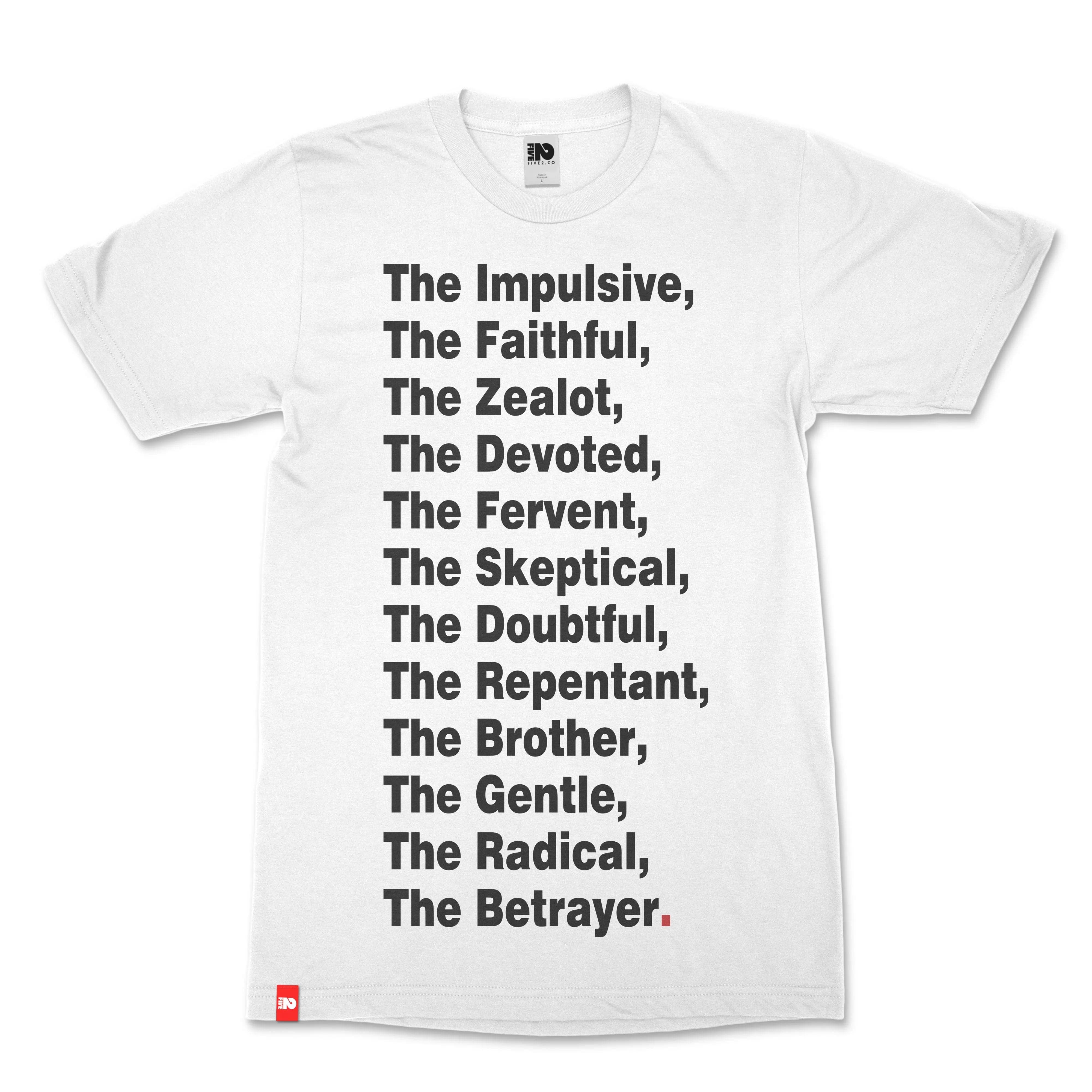 The Twelve Christian T-Shirt  - Christian Apparel by FIVE2