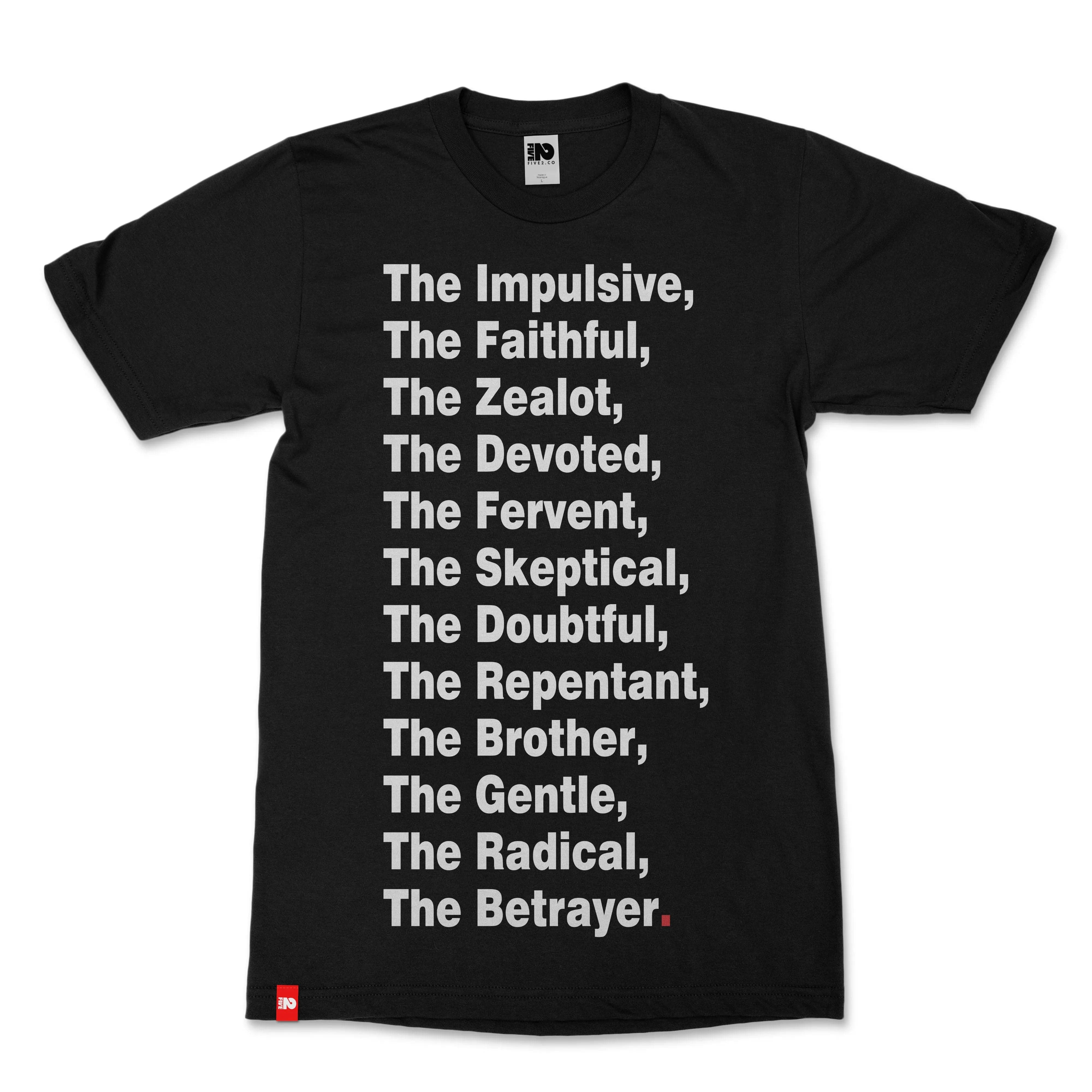 The Twelve Christian T-Shirt  - Christian Apparel by FIVE2