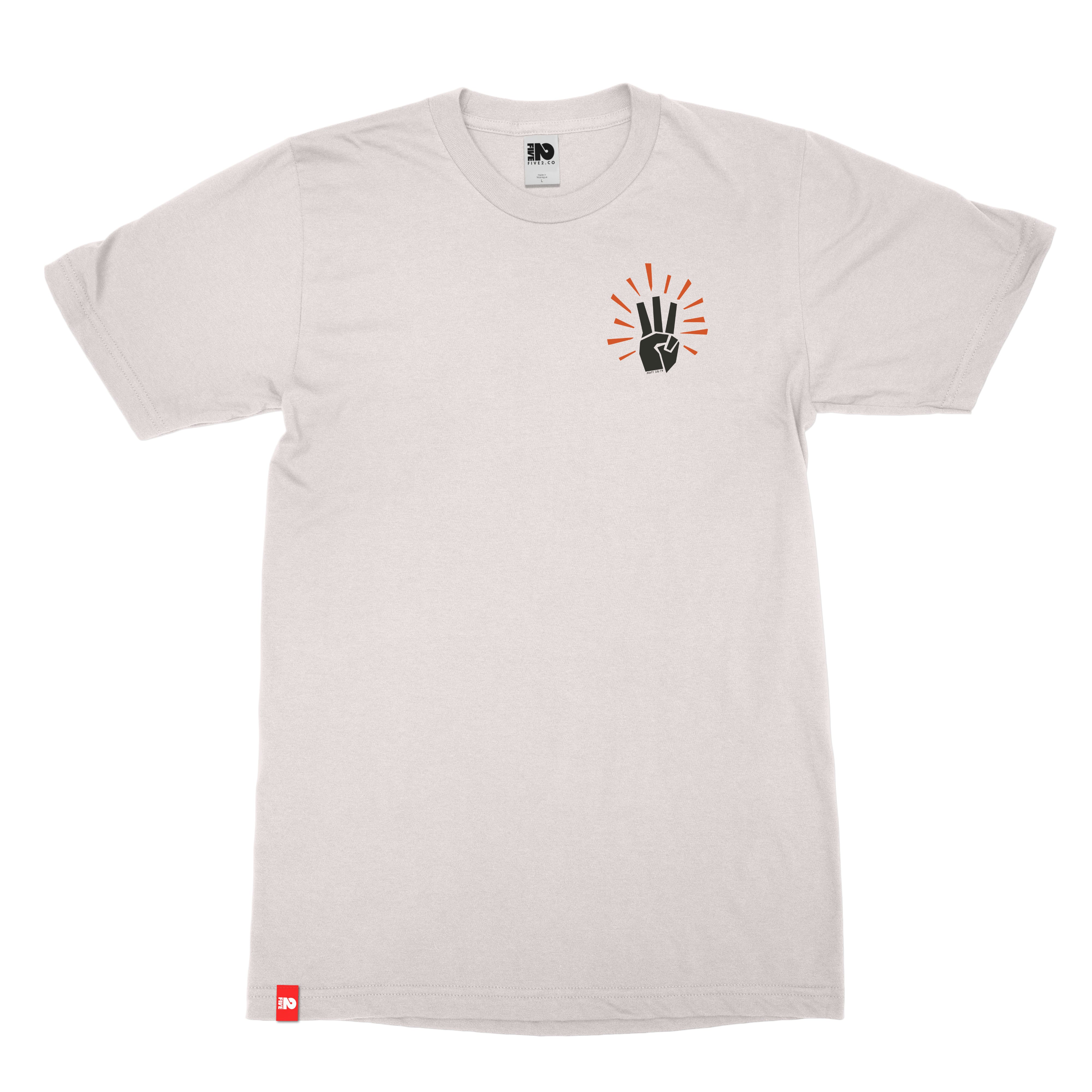 Trinity Hand Tee  - Christian Apparel by FIVE2