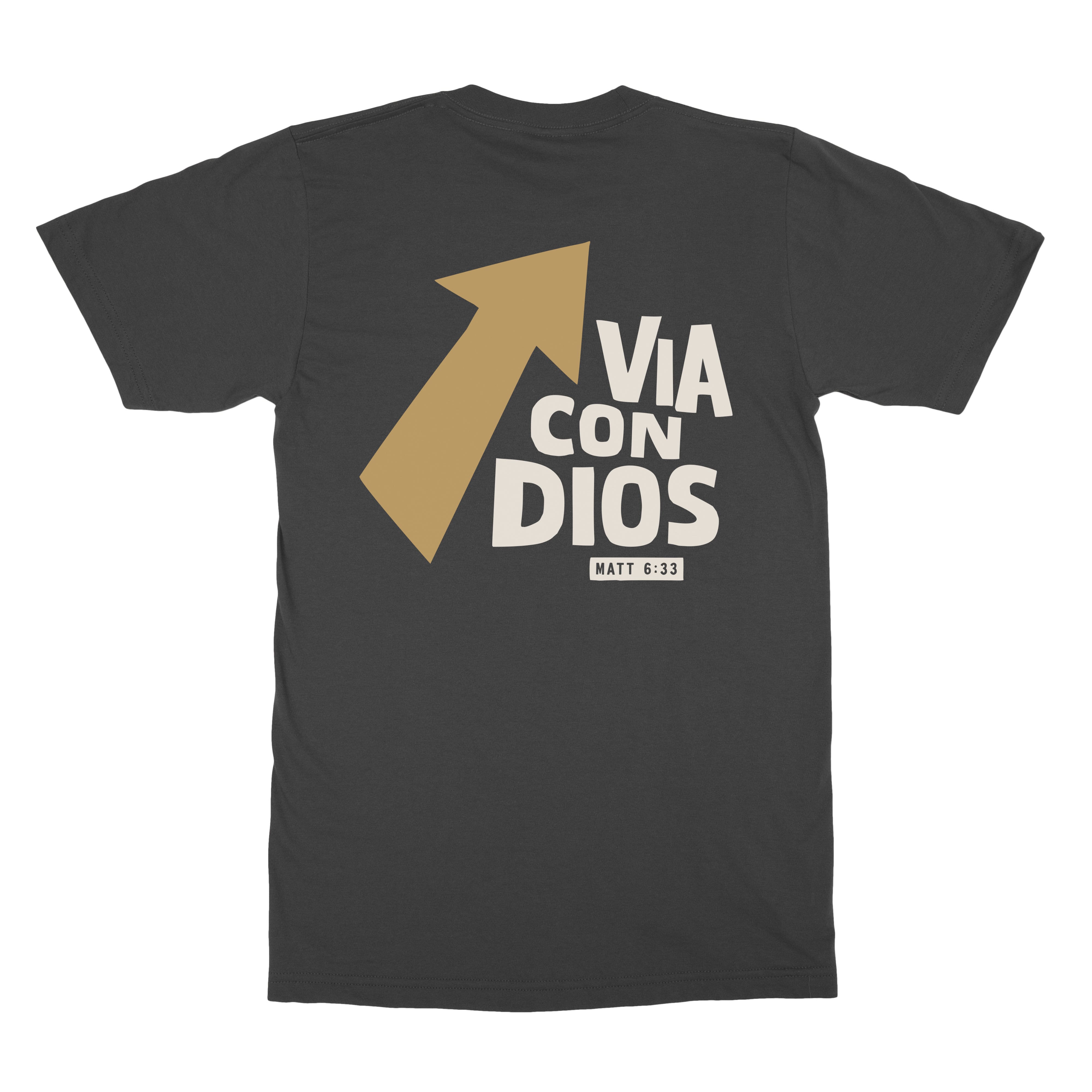 Via Con Dios Tee  - Christian Apparel by FIVE2