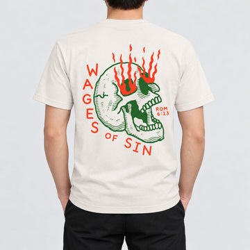 Wages of Sin Tee  - Christian Apparel by FIVE2