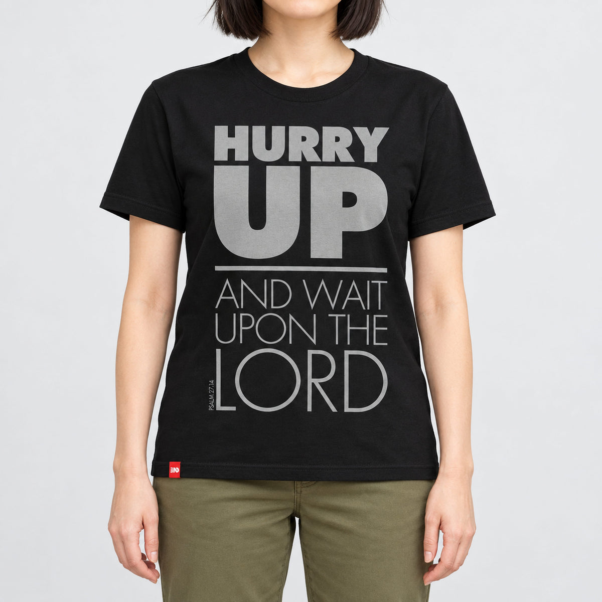 Wait on the Lord Tee  - Christian Apparel by FIVE2
