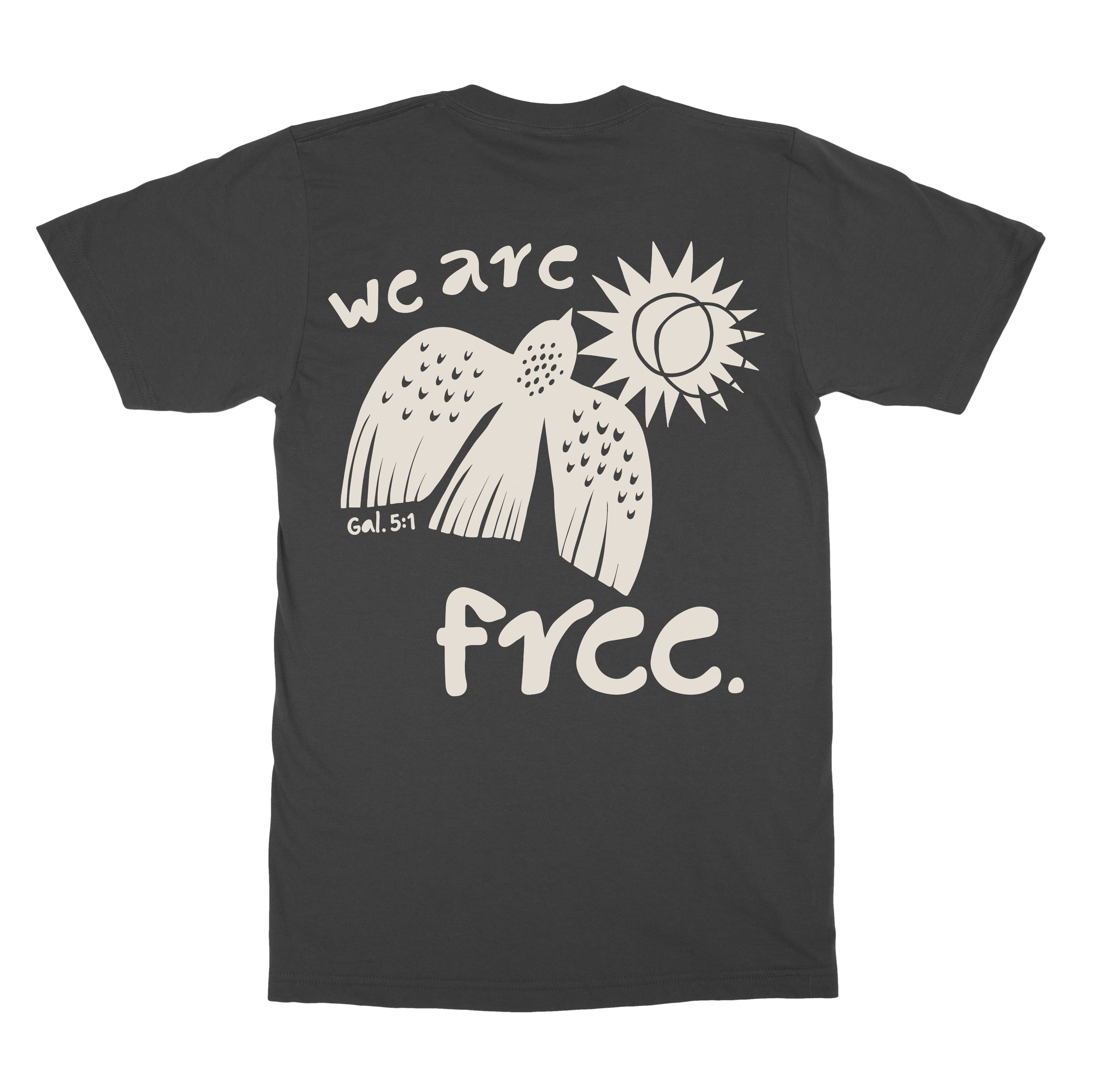 We Are Free Tee  - Christian Apparel by FIVE2