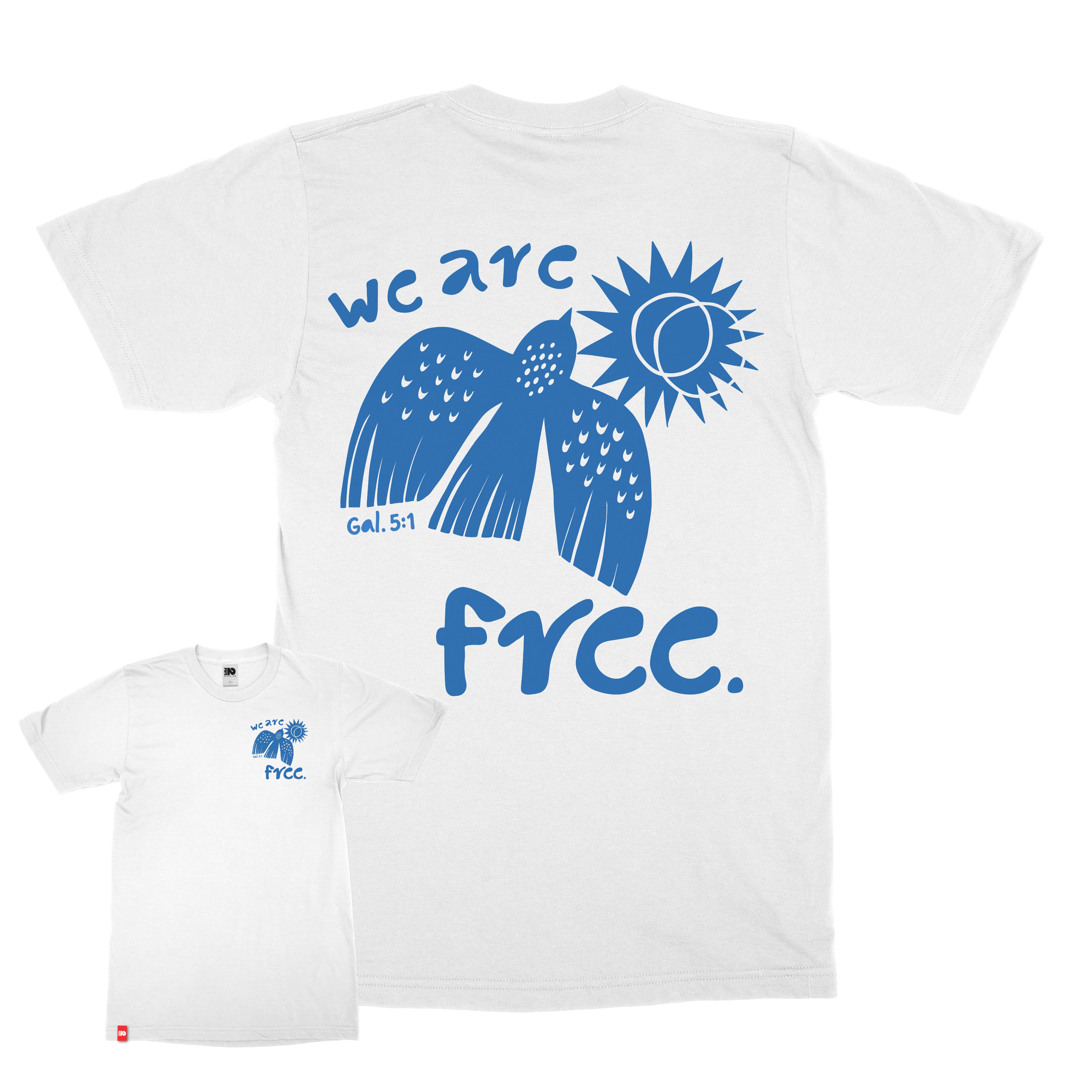 We Are Free Tee  - Christian Apparel by FIVE2