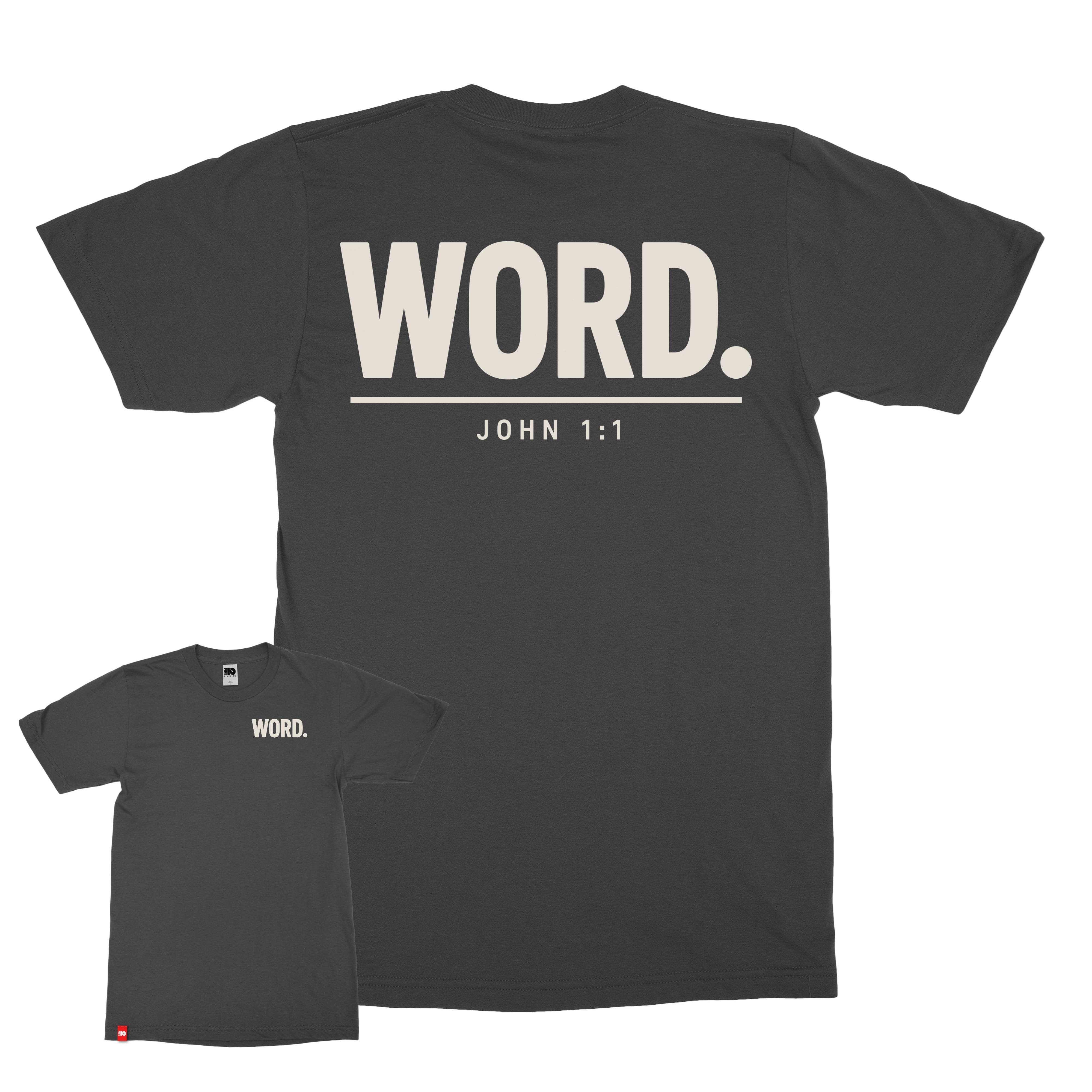 Word Tee  - Christian Apparel by FIVE2