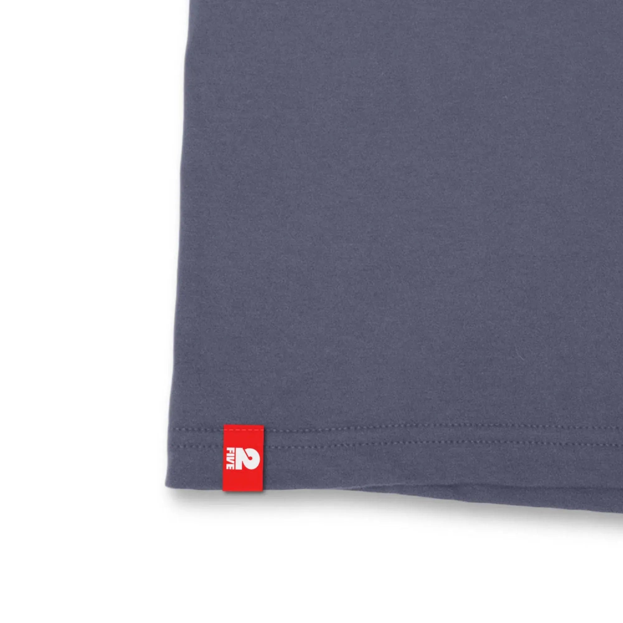 FIVE2 Wave Logo Christian T-shirt in Petrol Blue - Christian Apparel by FIVE2