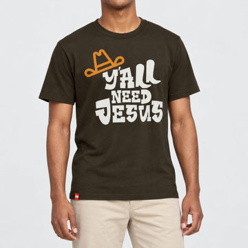 Y'all Need Jesus Tee  - Christian Apparel by FIVE2