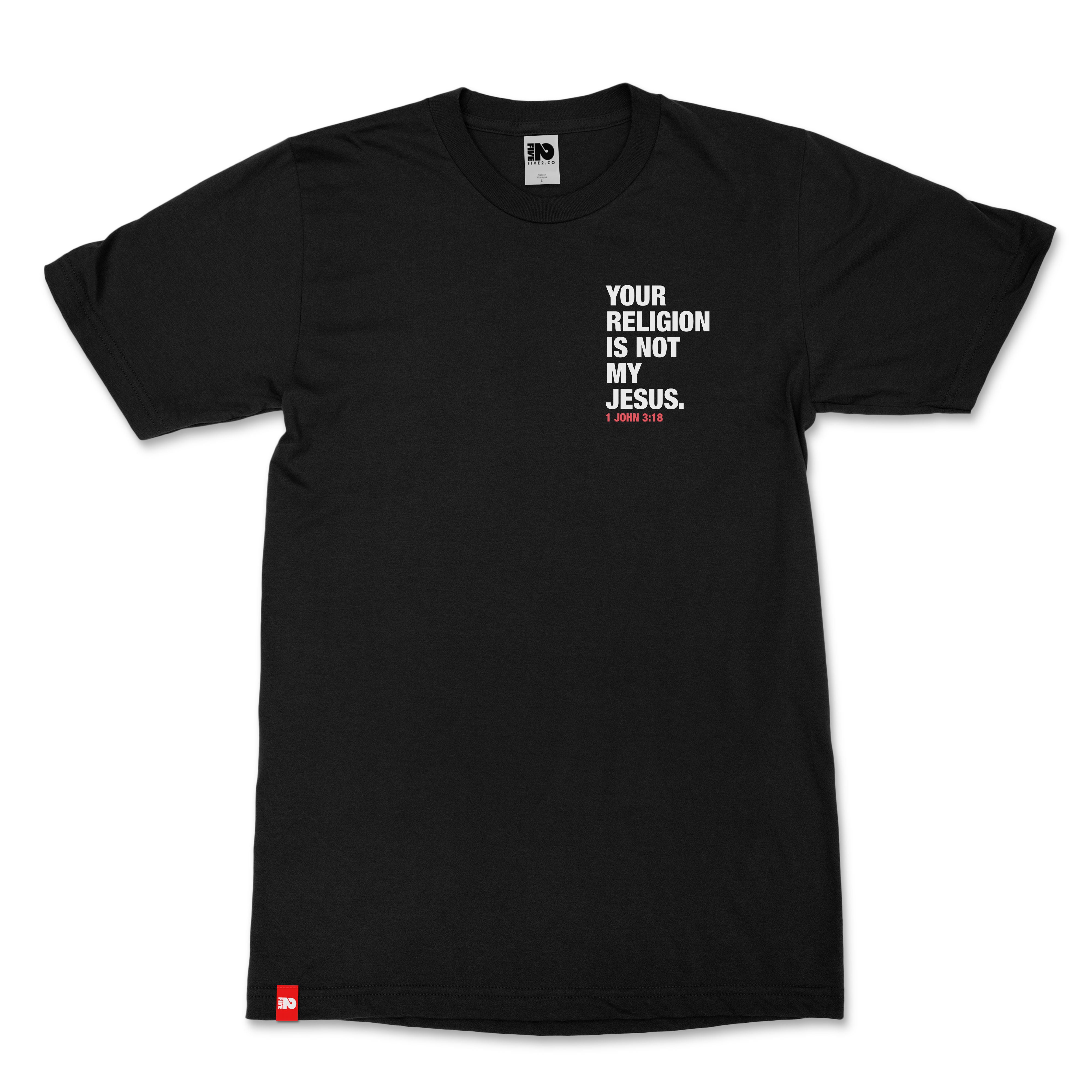 Your Religion Christian T-Shirt | Bold Faith Apparel